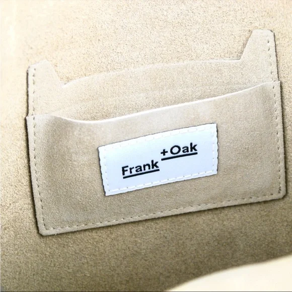 Frank + Oak envelope leather pouch/clutch - Picture 7 of 7